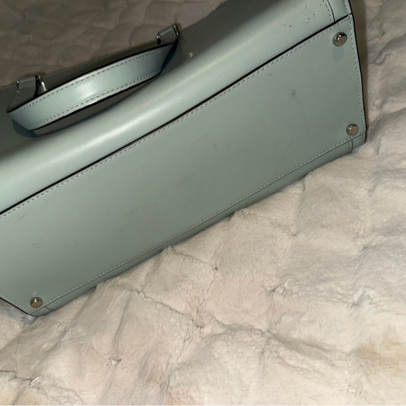 Kate Spade Vita Regatta Court Tote Shoulder Bag inMisty Mint-mint condition - Picture 4 of 5